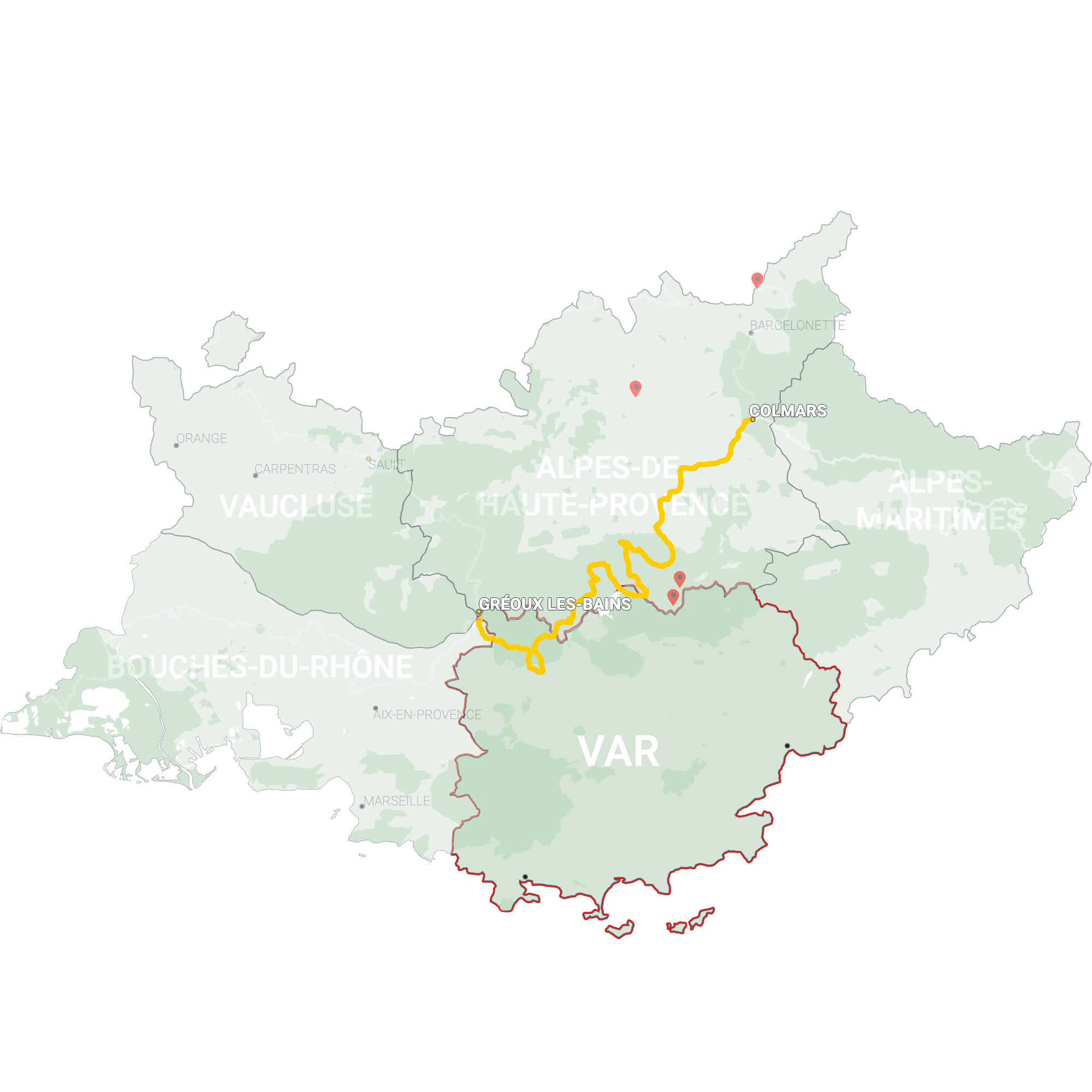 GLR 6 Region Var Map Overview