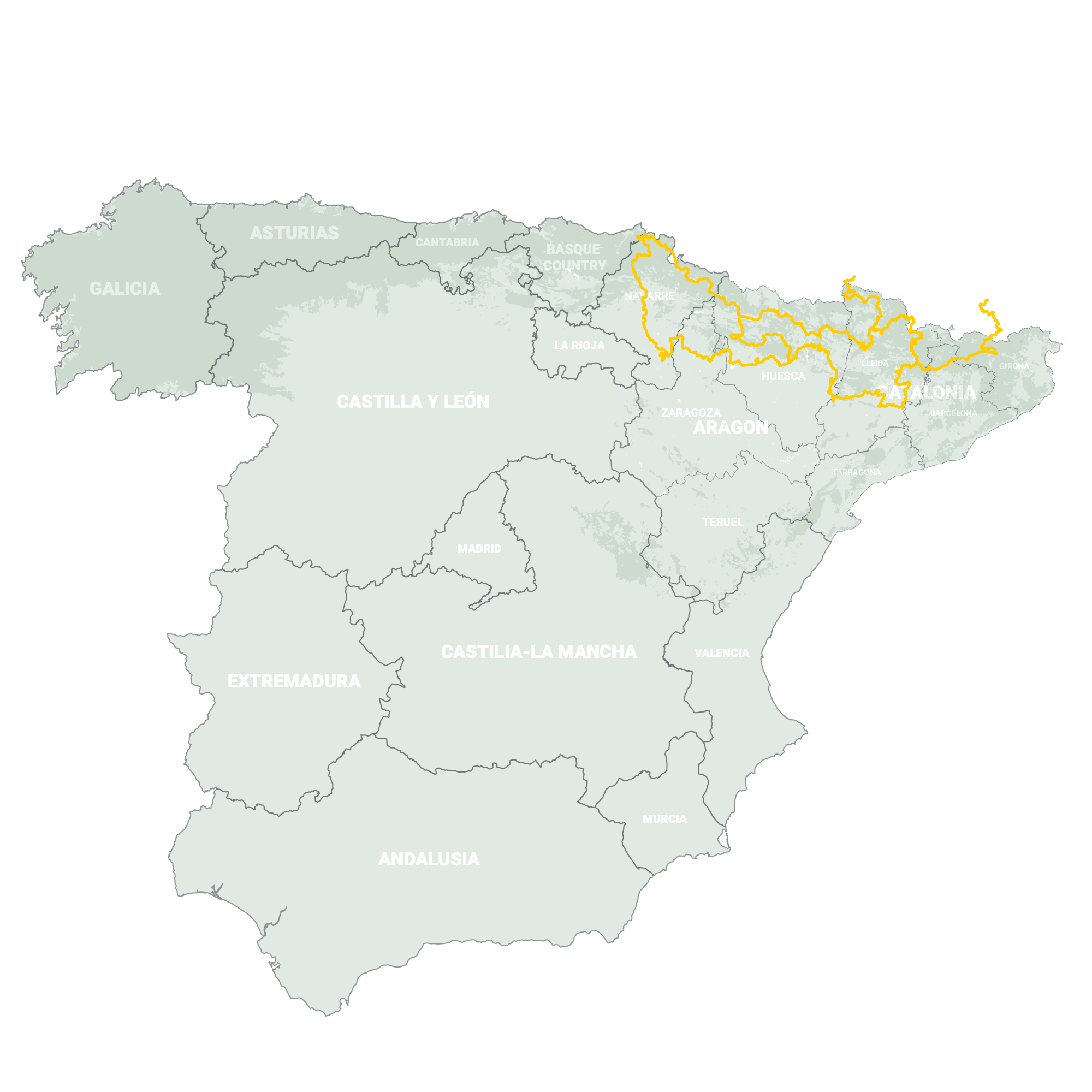 GLRs of Spain