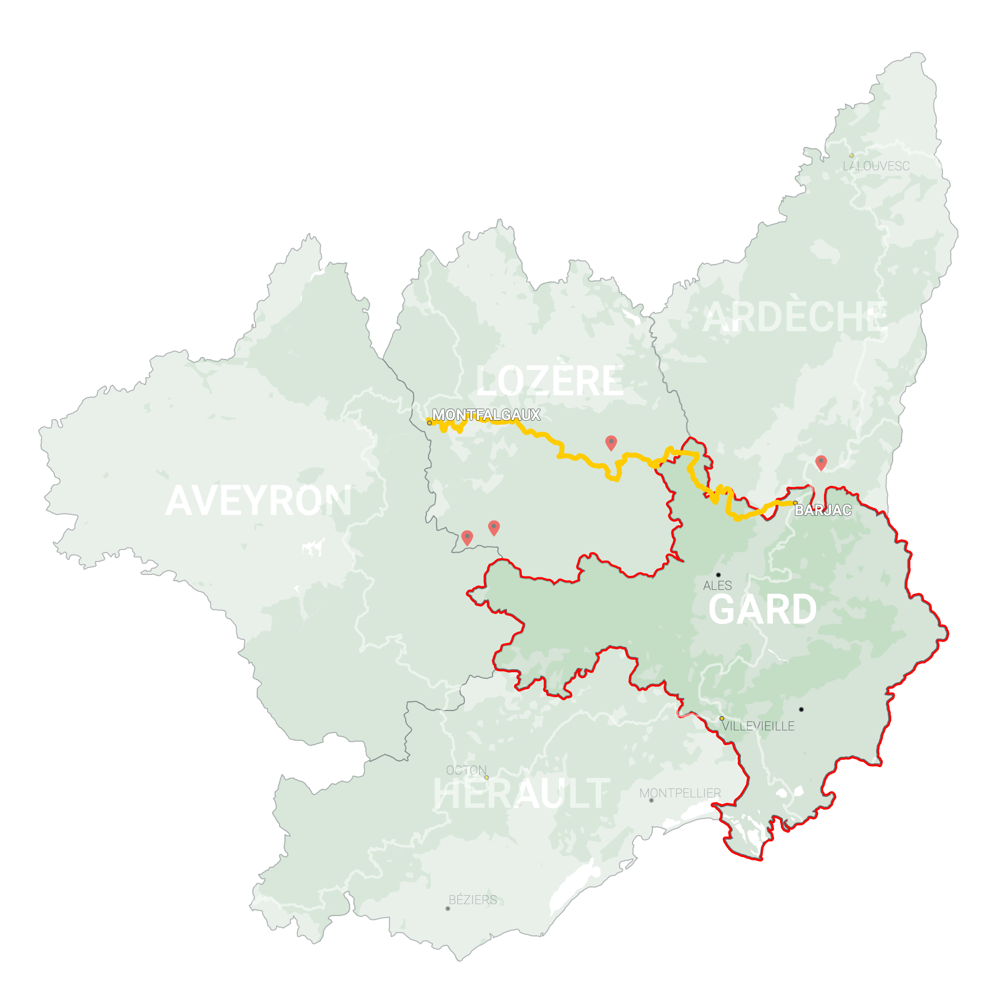 GLR 1 Region Gard Overview