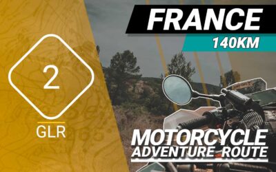 The GLR 2 Motorcycle Adventure route