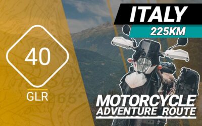 The GLR 40 Motorcycle Adventure  Route