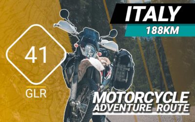 The GLR 41 Motorcycle Adventure Route