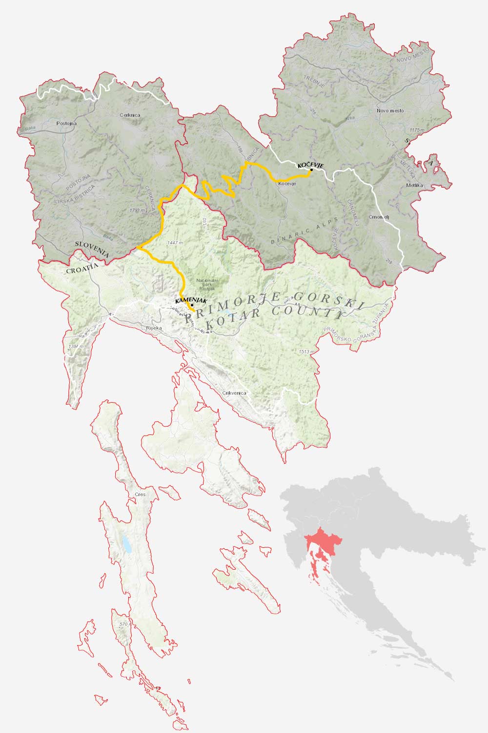 GLR 49 Region Primorje-Gorski Kotar County