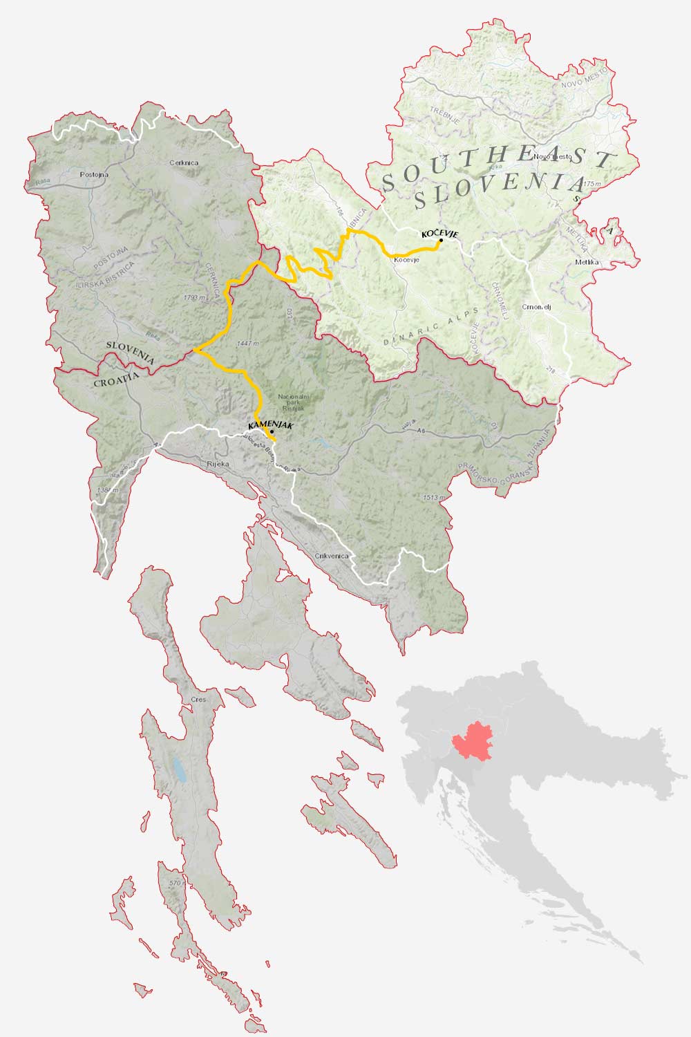 GLR 49 Region Southeast Slovenia